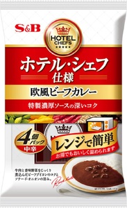 a14-106　《S&B食品》欧風ビーフカレー　中辛　16食分