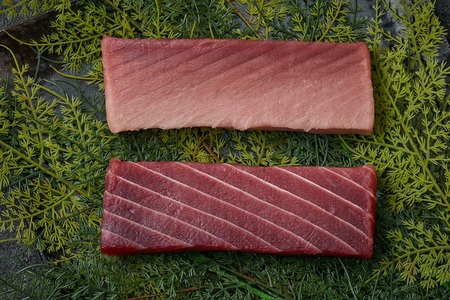 a21-085　天然 南まぐろ 中トロ 赤身セット 約500g