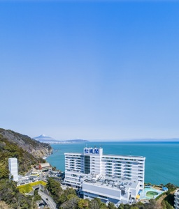 b400-001 焼津 松風閣 特別室 ペア宿泊券 選べる地元の名店 夕食付