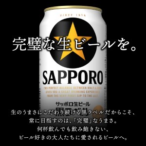 T0006-2008　【定期便8回】黒ラベルビール 500ml×1箱(24缶)【定期便】