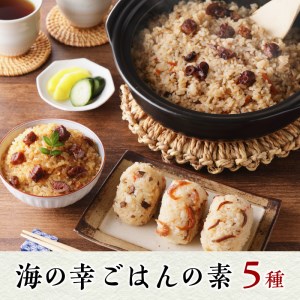 a12-138　 海の幸 ごはんの素 5種 詰合せ セット