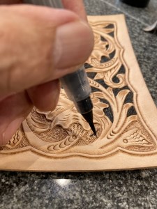 a30-247　名刺入れ 牛ヌメ革 ハンドメイド 男女兼用