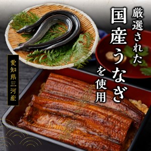 b100-058　【定期便4回】 鰻 長焼き