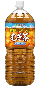 a14-050　伊藤園 健康ミネラル むぎ茶 2L×6本×2ケース