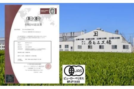 オーガニック掛川茶 100g×5本入　有機栽培 1898