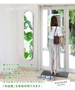 壁掛け ミラー かがみのカタチ クリスタルダ・モンデ インテリア 壁掛けミラー