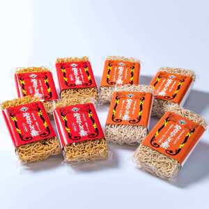 やきそばの素 食べ比べ ８個 麺 乾麺 ノンフライ 焼きそば