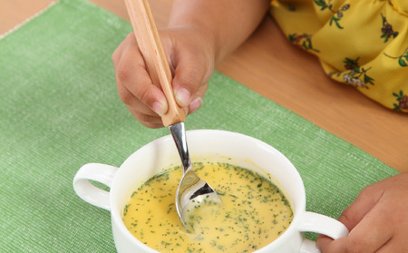 スプーン すぷうんおばちゃんの三角スプーン 右利き トンボ こども 持ち方 木製 食器 カトラリー 藤枝市 静岡県  |    