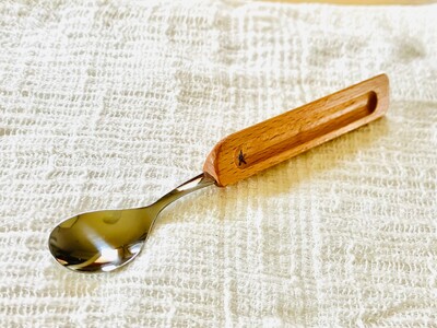 スプーン すぷうんおばちゃん の 三角 スプーン 右利き 星 持ち方 木製 食器 カトラリー 藤枝市 静岡県 |    