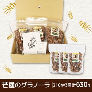 オーガニックグラノーラ 630g 国産 有機 ドライフルーツ グラノーラ