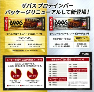 ザバス プロテインバー チョコレート 味 計24個 1箱 12個入り × 2個 ダイエット 明治 筋トレ 美容 食品 手軽 タンパク質 スポーツ お菓子 おかし おやつ