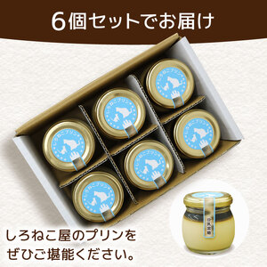 ぷりん 手作り 豆乳黒糖ぷりん 6個セット_