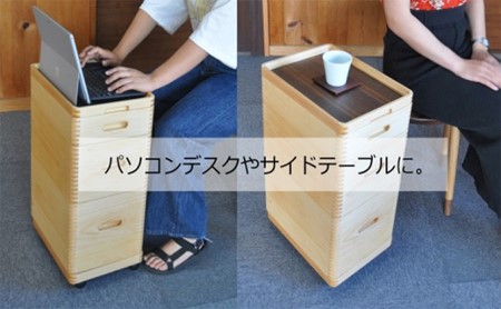 収納 ボックス 木製 3段 キャスター 付き 小物入れ   | 収納収納収納収納