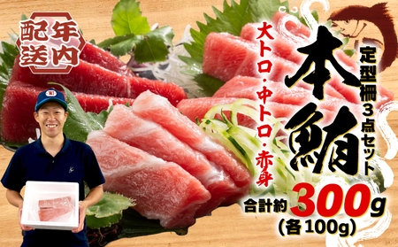 【オンライン決済限定】 【2024年年内配送】 本まぐろ 大とろ 中とろ 赤身 詰合せ 約300g 年内配送 本鮪 本マグロ 食べ比べ 大トロ 中トロ 赤身 解凍 鮪 漬け マグロ ユッケ 海鮮 ふるさと人気  