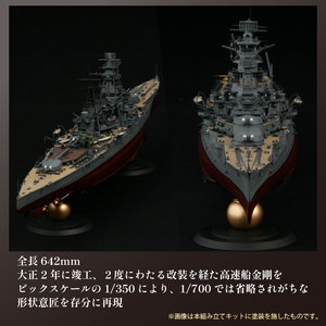 模型 1/350 旧日本海軍高速戦艦 金剛 模型 プラモ
