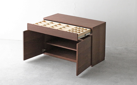 収納チェスト SY-101-WN 100センチ チェスト ウォールナット