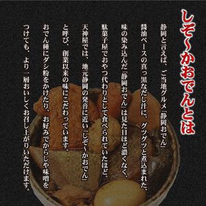 静岡おでん 2個セット 天神屋 久能山東照宮献上 しぞーかおでん