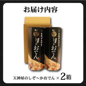 静岡おでん 2個セット 天神屋 久能山東照宮献上 しぞーかおでん