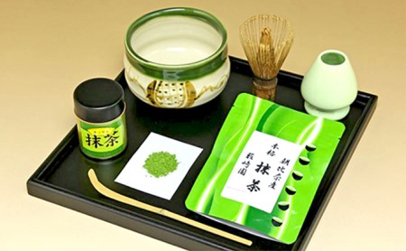 抹茶 お稽古用 本格 一式 セット 粉末抹茶 30g 1缶 80g 1袋 抹茶茶碗