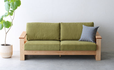 クッション おしゃれ タンバリン グレー(ブルー) 正方形 クッション