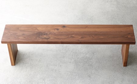 椅子 ベンチ 木材 無垢 ウォールナット ウォルナット 家具 椅子