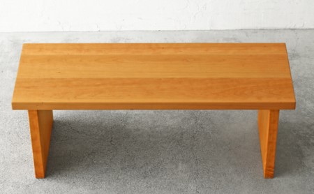 椅子 ベンチ 木材 無垢 ブラックチェリー  椅子