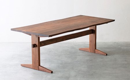 ダイニングテーブル 木製 ウォールナット幅180 奥行80 秋山木工株式会社