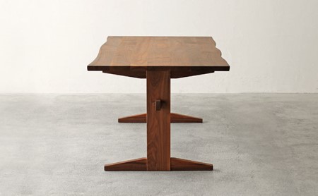 ダイニングテーブル 木製 ウォールナット 幅165 秋山木工株式会社