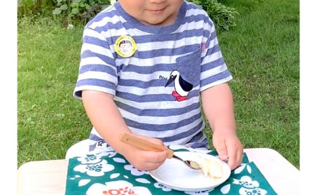 すぷうんおばちゃんの木製三角スプーン&koigoromo手ぬぐい 右利き用【トンボ】 |