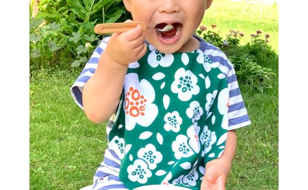 すぷうんおばちゃんの木製三角スプーン＆koigoromo手ぬぐい 左利き用【★星】 |    