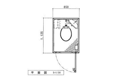 日野興業 仮設トイレ GX-WS 水洗式 陶器製 洋式便器 |