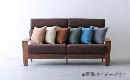 クッション 正方形 45cm キャメル 秋山木工 mina perhonen エクリュ ミナ ペルホネン | クッションクッションクッションクッション