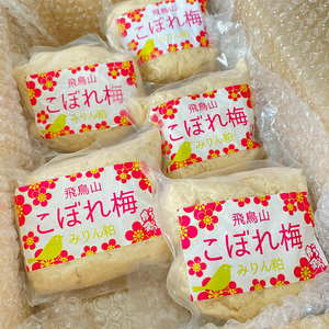 杉錦 純米 本みりん粕こぼれ梅 300g 5個 セット 味醂 調味料 発酵 食品 酒粕 本みりん 飛鳥山 麹 静岡県 藤枝市 