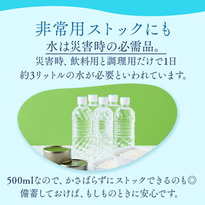 【定期便10ヵ月】富士山の天然水 500ml×24本 ◇ ｜ 水 お水 飲料水 ミネラルウォーター ペットボトル 防災 キャンプ アウトドア 備蓄