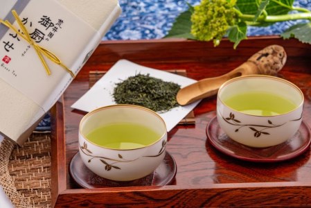 荒井園の緑茶セット『ふじのくに山のお茶100選の銘茶』