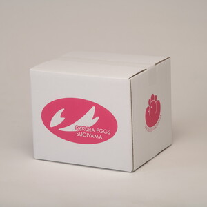 純国産鶏さくらちゃんが産んだ桜色のさくら玉子の五分咲き80個◇