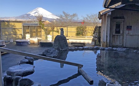 御殿場高原時之栖 源泉 茶目湯殿<休日>ペアチケット