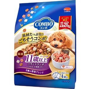 コンボ ドッグ 11歳以上 1.7kg ｘ8(ケース単位) ドッグフード
