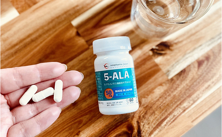 ネオファーマジャパン 5-ALA 50mg (サプリメント) 60粒入り 6個セット ...