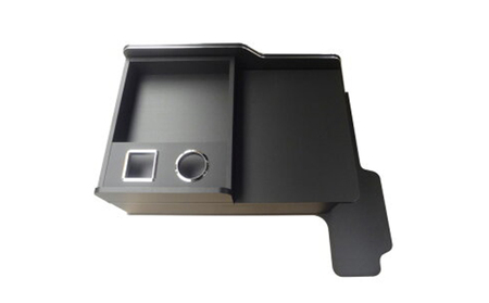 日野 17レンジャー センターコンソール(2種各4色) 車 部品 車両 大容量収納 ダークウッド ピアノブラック ブラックレザー ブラウンストーン 標準ボディ/ダークウッド