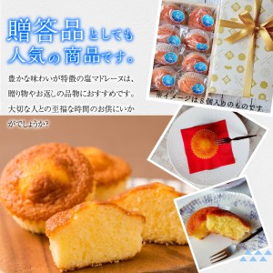 伊豆塩マドレーヌ詰合せ（16個入）[焼き菓子 マドレーヌ 塩 発酵バター 焼き菓子 16個 詰め合わせ お菓子 ギフト フォンテーヌ 伊豆 下田]