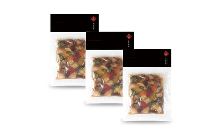 彩食健美 ニ胡 黒酢の酢豚 280g×3袋 惣菜 おかず 中華 小分け 冷凍 冷凍食品 