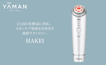 ヤーマン 波形テクノロジー 美顔器 ハケイ HAKEI YJFA0W YA-MAN スキンケア 専用アプリ対応 浸透*1 リフト*2 多機能 美顔器 毛穴 フェイシャル LED 美容家電