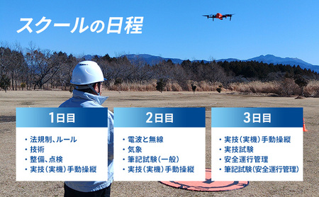 【JUIDA認定】ADドローンスクール 講習 ドローン スクール 2泊3日 操縦 訓練 実技訓練 体験 裾野市 静岡県