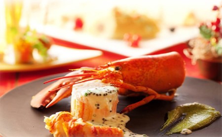 フレンチレストラン「アデリーヌ」ペア食事券B（昼夜共通） チケット お食事券 