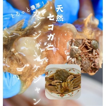 【漁師特製】セイコガニカンジャンケジャン5杯_魚介・海産物   _【配送不可地域：離島】【1499159】