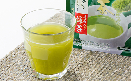 【機能性表示食品】お～いお茶 濃い茶 さらさら抹茶入り緑茶 80g×6袋_飲料・ドリンク 茶葉・ティーバッグ 茶 _【1550019】