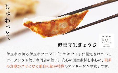 餃子 修善寺 生 ぎょうざ ３種 食べくらべ セット 120個入（冷凍）|  020-020 