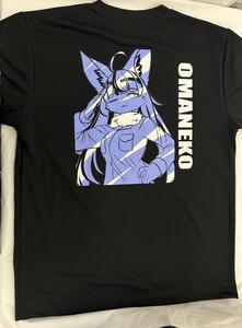 おまねこTシャツ【グレー・3Lサイズ】