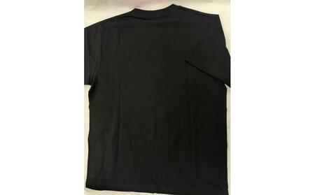 おまねこ転写プリントTシャツ 黒【3Lサイズ】